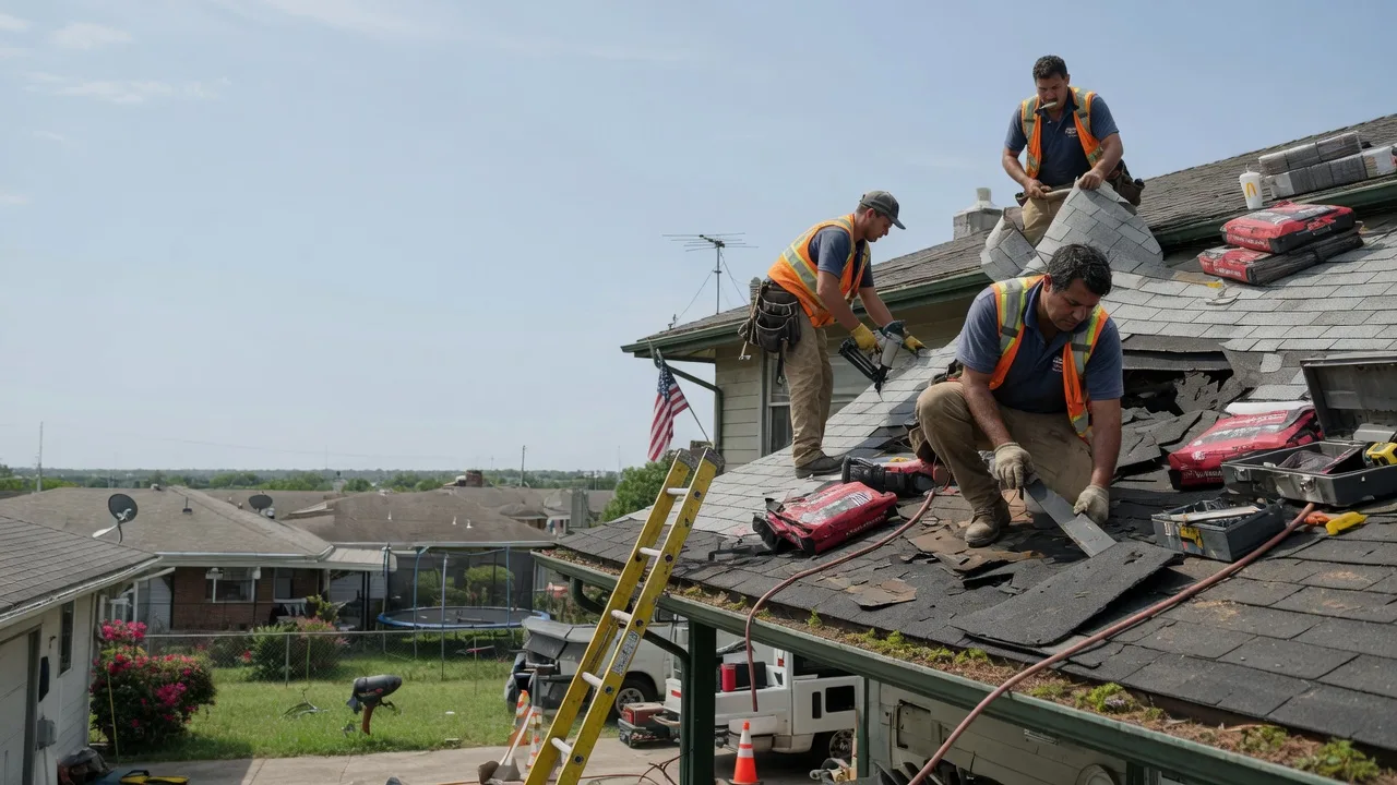 Roof Repair in Kerens, TX near me